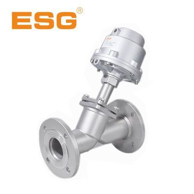 ESG-100系列氣控角座閥，ESG不銹鋼Y型角座閥，進(jìn)口品牌