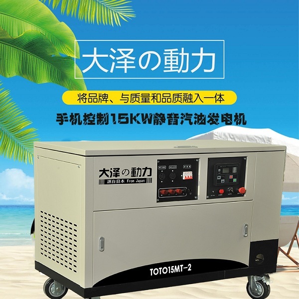 三相靜音25千瓦汽油發(fā)電機TOTO25MT-2